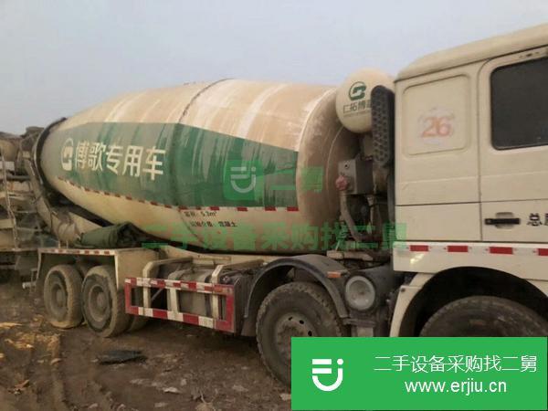 河南出售二手德龍國四大20方攪拌車
