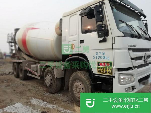 江西出售二手國五豪沃攪拌車