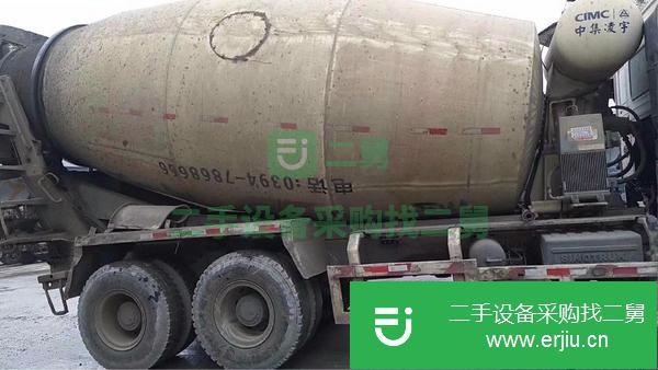 甘肅出售二手豪沃攪拌罐車