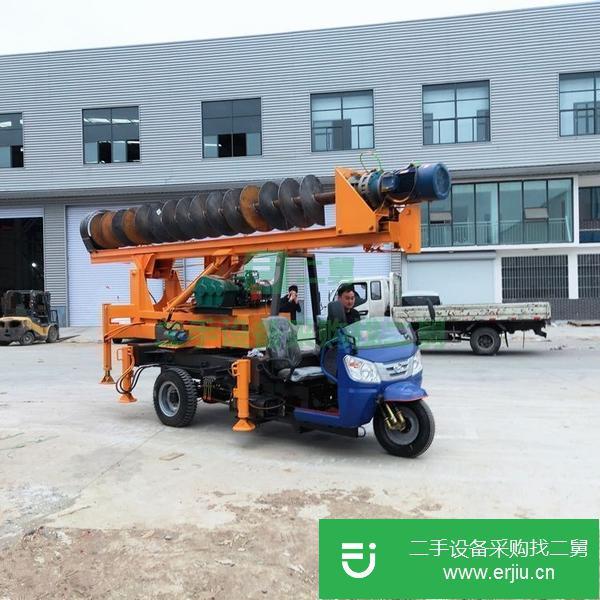 山西出售二手螺旋式打樁機