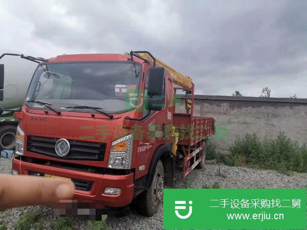 湖北出售二手6.3噸四節臂隨車吊