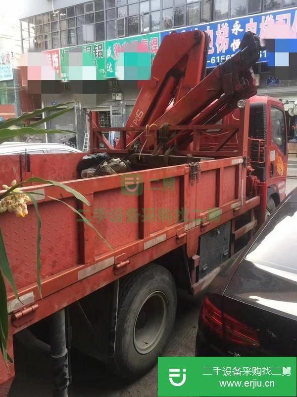 廣東出售一臺藍牌折疊臂吊車