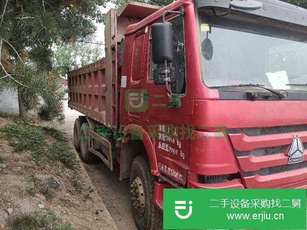 山東出售二手國四豪沃自卸車