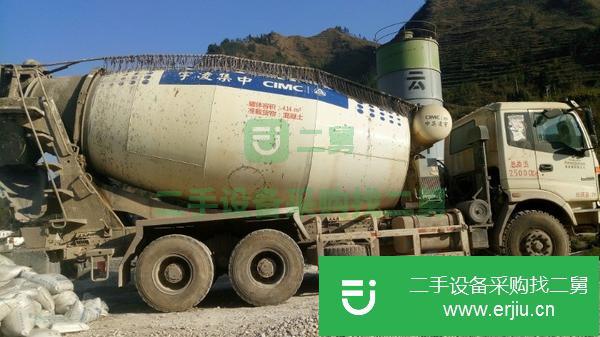 貴州出售二手14方歐曼攪拌車