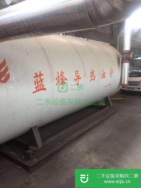 黑龍江出售二手200萬大卡燃氣導熱油鍋爐