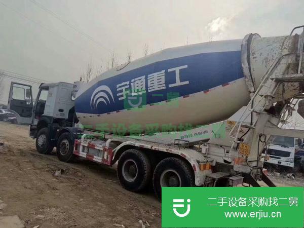 江西出售二手豪沃混泥土攪拌車