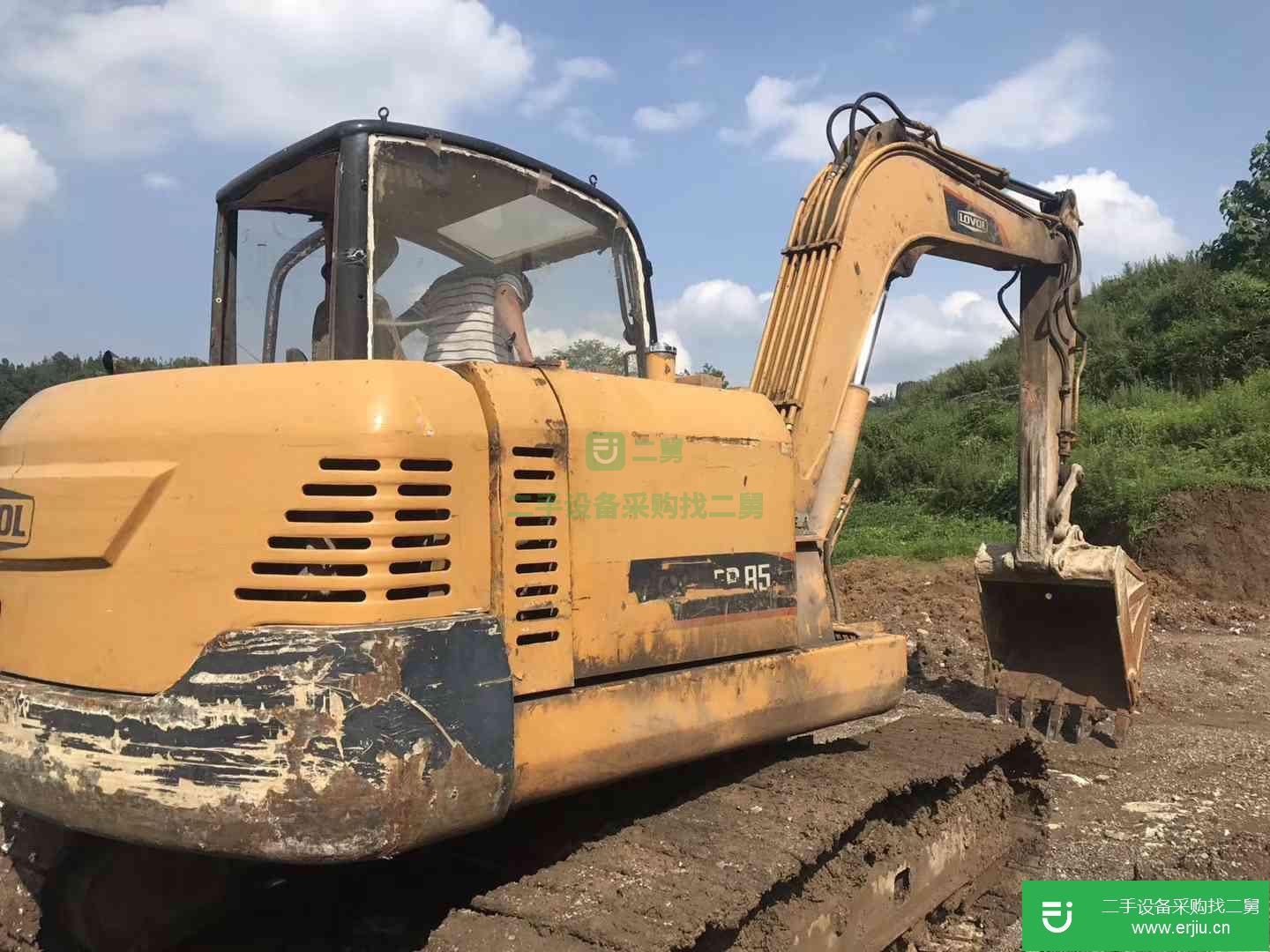 河北出售二手雷沃重工FR85挖掘機