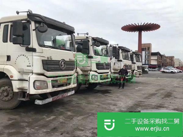 江蘇出售二手輕量化陜汽德龍攪拌車
