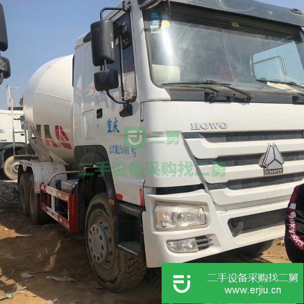 河南出售二手豪沃混泥土攪拌車