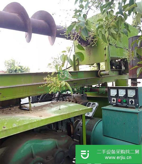 山東出售二手力強螺旋打樁機