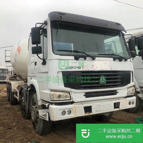 黑龍江出售二手豪沃攪拌車