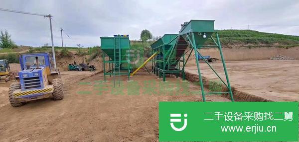 山東出售二手移動型穩定土拌合站