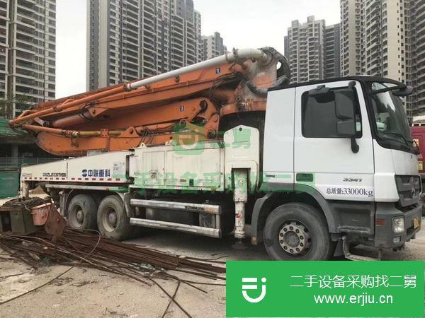 四川出售二手中聯47米泵車