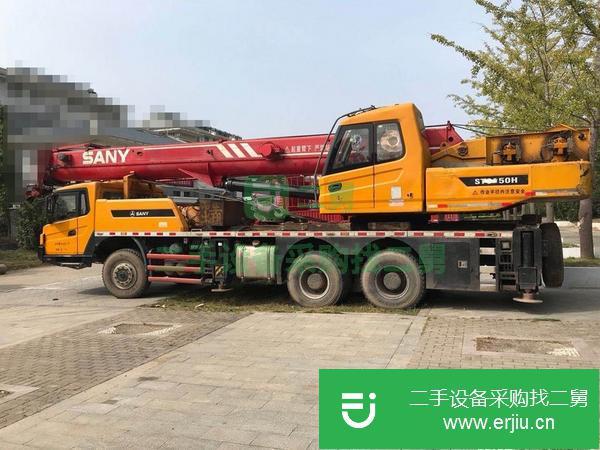 山東出售二手三一25噸五節(jié)臂汽車吊