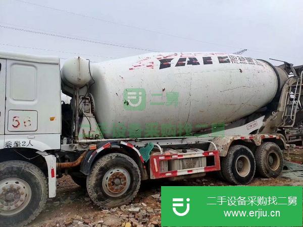 山東出售二手豪沃水泥攪拌罐車