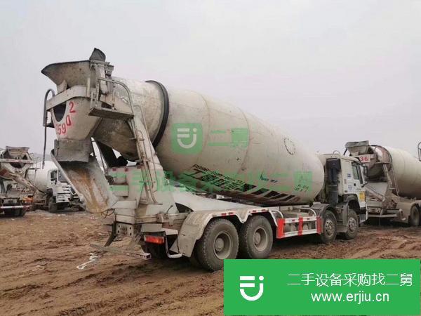 河北出售二手豪沃混泥土攪拌車