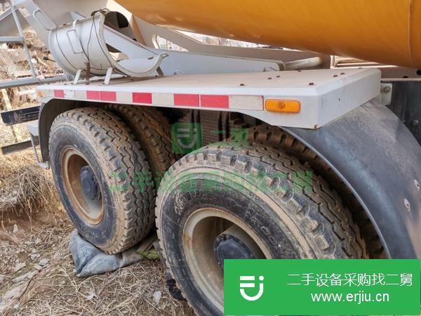 湖南出售二手德龍攪拌車，國五排放手續齊全