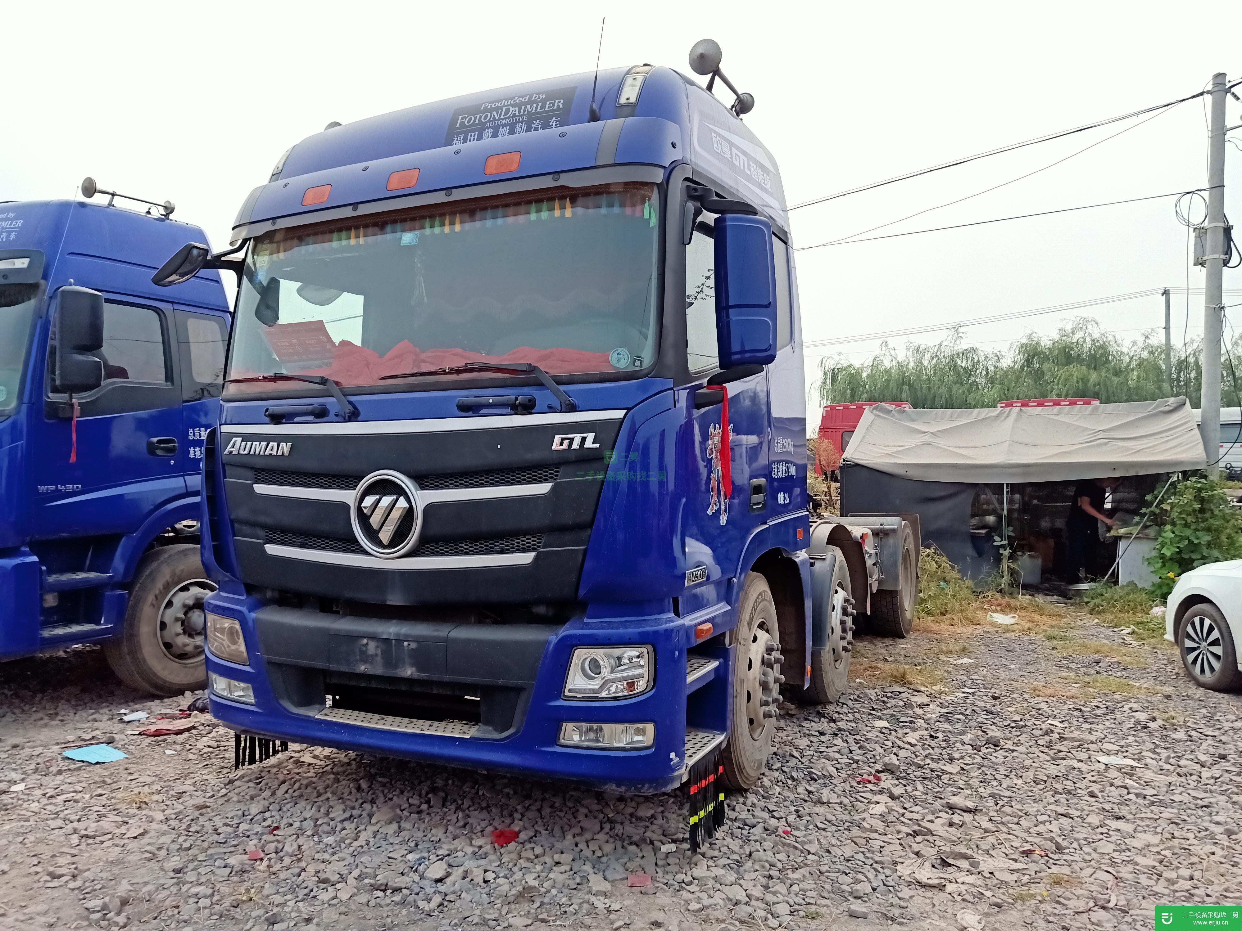 山東出售二手福田歐曼牽引車