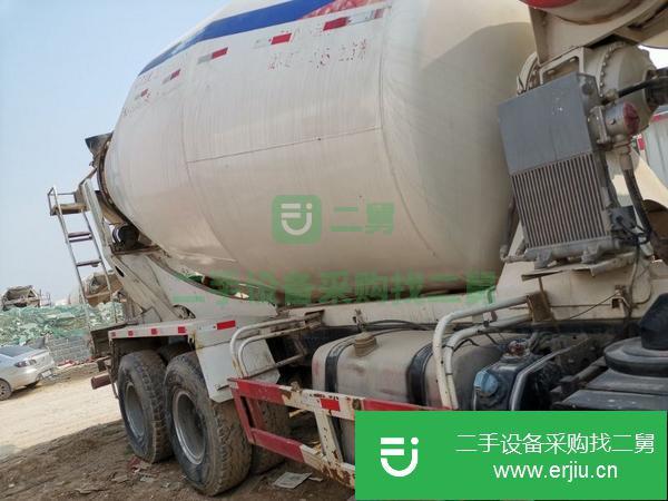 浙江出售二手德龍大十四方混凝土攪拌車