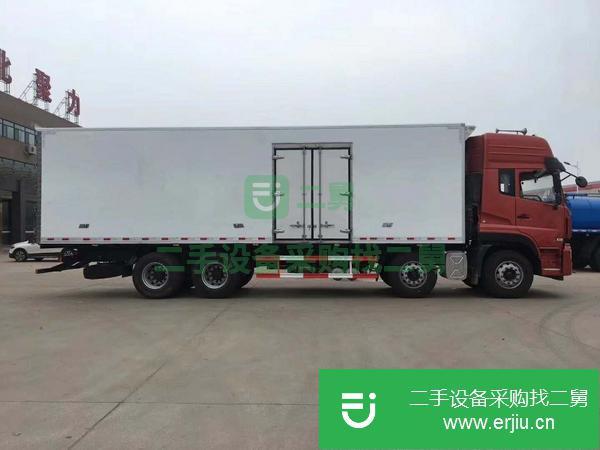 湖北出售前四后八東風天龍冷藏車，可分期