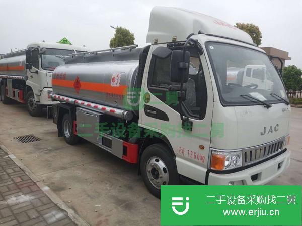 山東出售二手江淮5噸油罐車