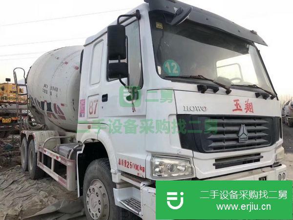 江蘇出售二手豪沃大14方攪拌車