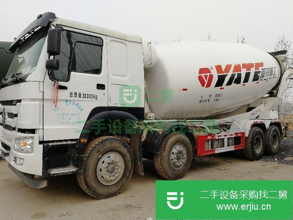 四川出售二手豪沃國四混凝土攪拌車