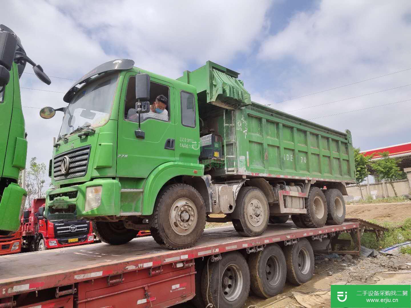 江蘇出售二手東風新疆自卸車