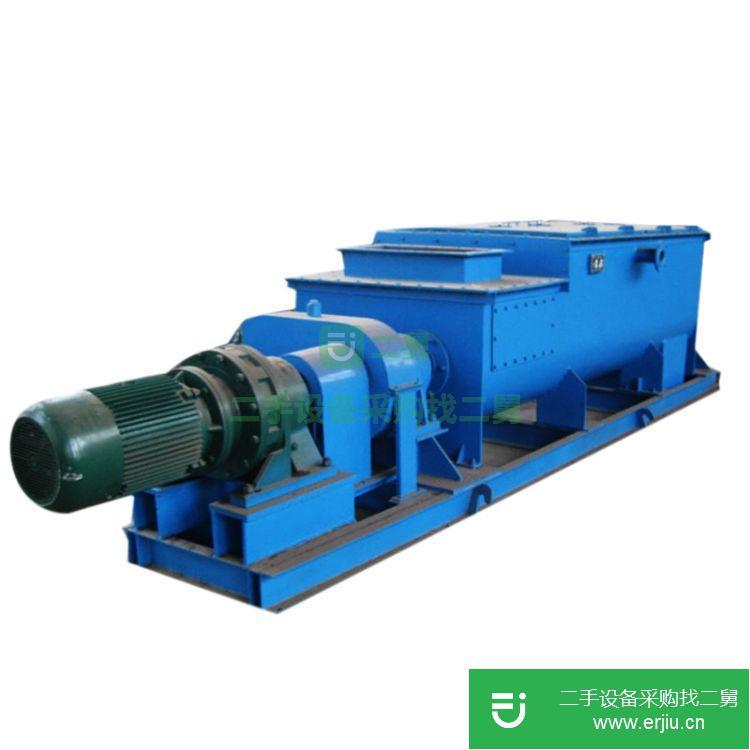 河北出售二手單軸粉塵加濕攪拌機