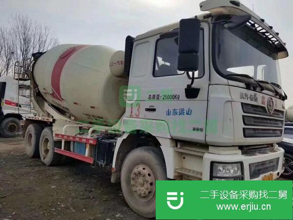 重慶出售二手德龍大12方混凝土攪拌車國四