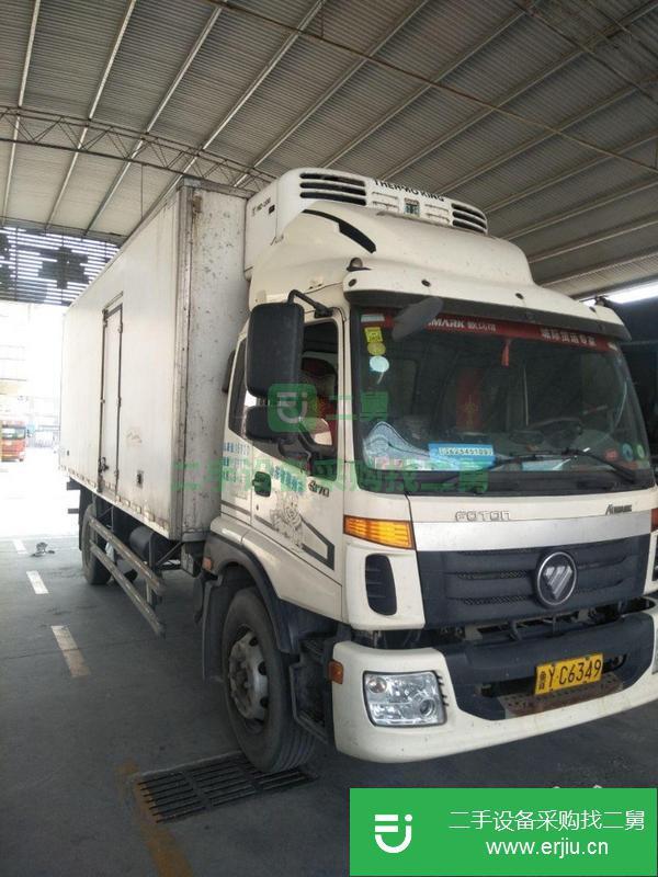 山東出售二手福田歐馬可冷藏車