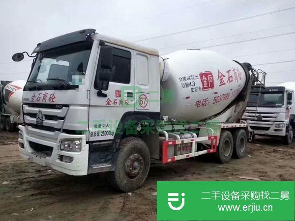 四川出售二手豪沃混泥土攪拌車