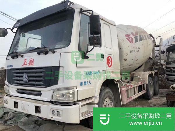 江蘇出售二手豪沃大14方攪拌車