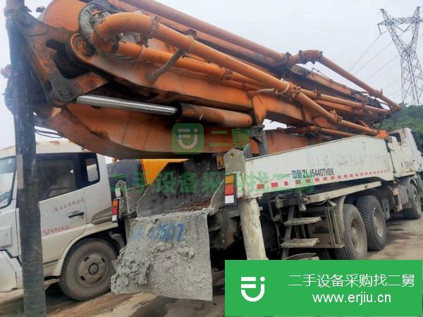 湖南出售二手56米泵車