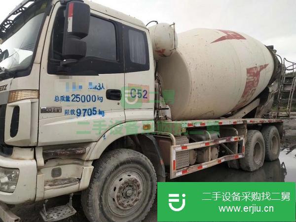 湖南出售二手福田大12方攪拌車