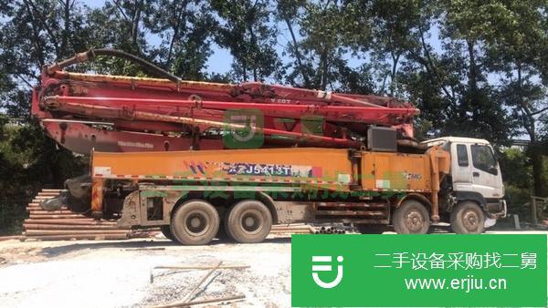 廣東出售二手叉腿49米泵車