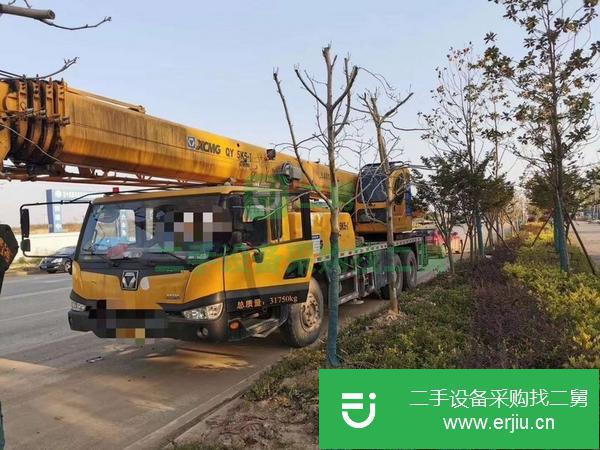 河北出售二手徐工吊車，無事故，車況良好。