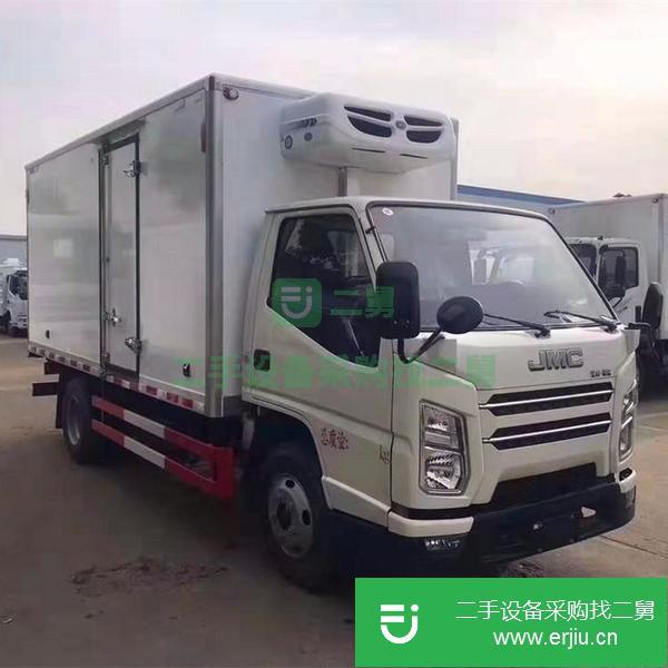湖北出售二手帶肉鉤五十鈴冷藏車