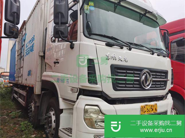 江西出售二手東風天龍廂式貨車