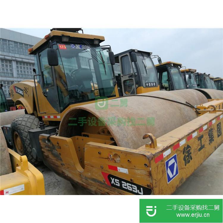 山東出售二手山工20噸振動壓路機