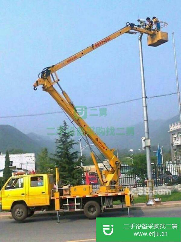山東出售14米曲臂高空作業工程車