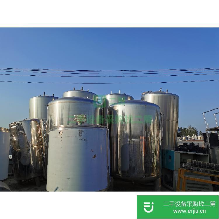 山東出售二手不銹鋼儲罐