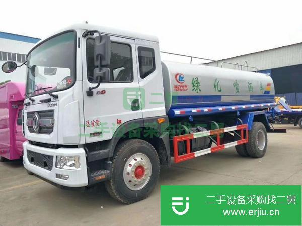 湖北出售二手國五15方灑水車