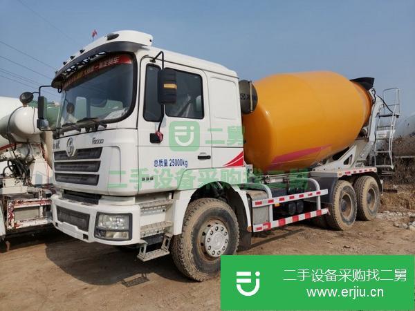 湖南出售二手德龍攪拌車，國五排放手續齊全