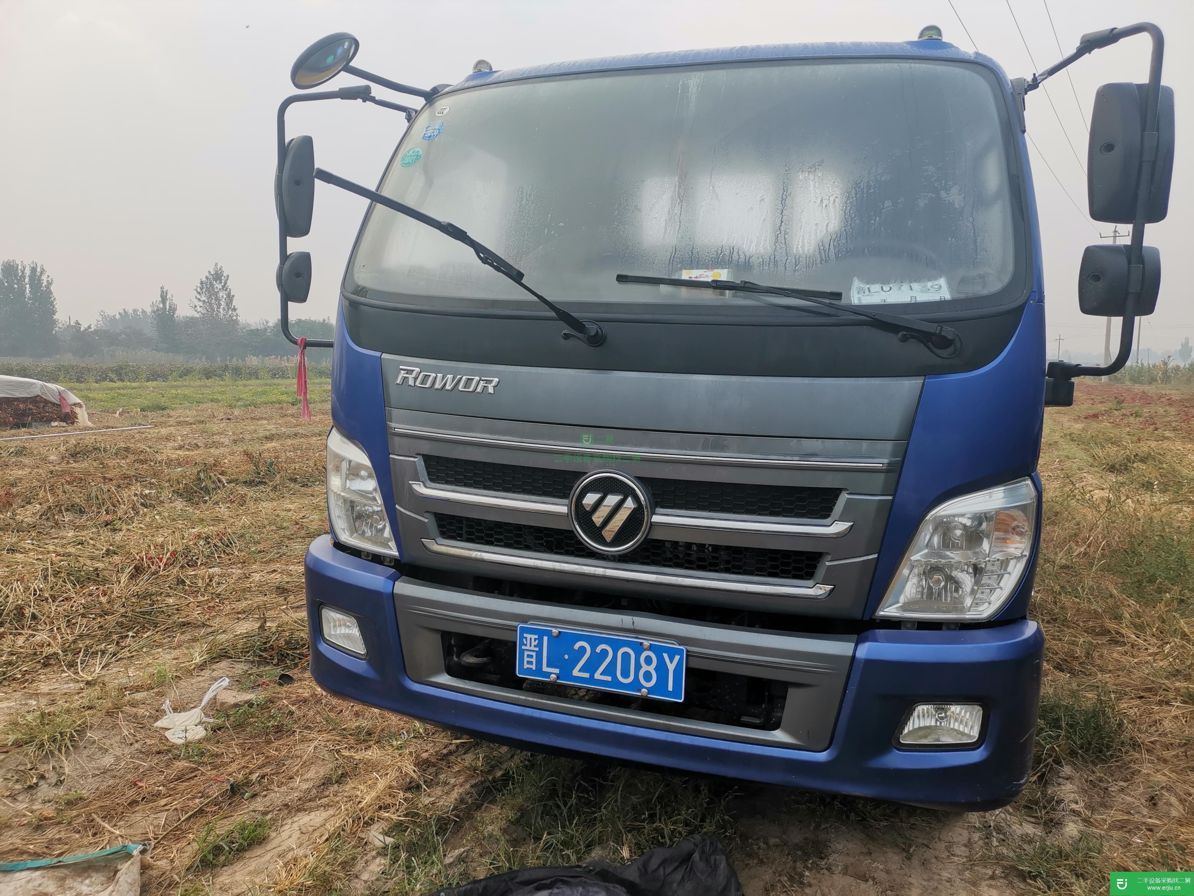 山東出售二手福田瑞沃載貨車