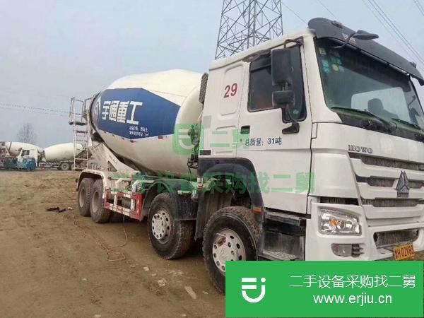 江西出售二手豪沃混泥土攪拌車