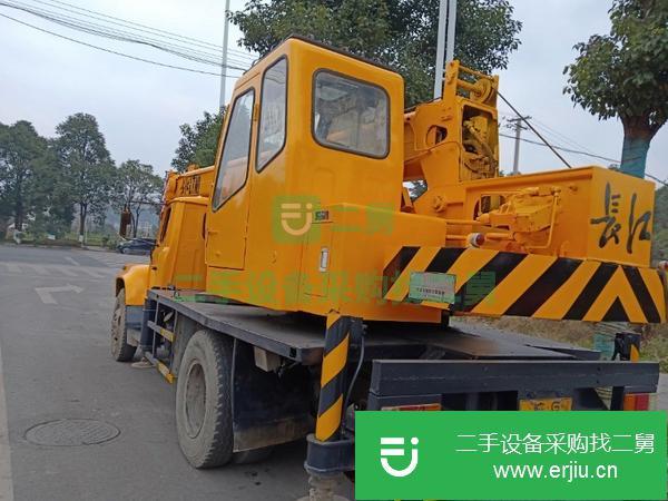 貴州出售二手長江十噸汽車吊