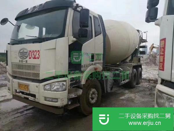 廣東出售二手解放攪拌車