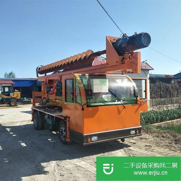 重慶出售二手螺旋式打樁機(jī)