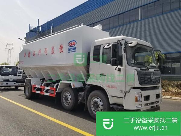 河北出售二手散裝飼料車運輸車
